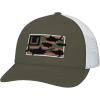 image:imageMens Trucker Hat AntiGlare Snapback Fishing Hat for MenTrophy Flag  Moss