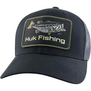 image:imageMens Trucker Hat AntiGlare Snapback Fishing Hat for MenEmbroidered  Black