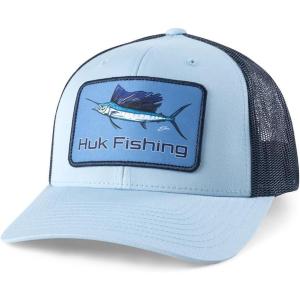 image:imageMens Trucker Hat AntiGlare Snapback Fishing Hat for MenKc Patch  Light Blue