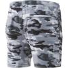 image:imageHUK Womens Volley 55 Short  Elastic Waist QuickDry Swim ShortsEdisto  Overcast Grey