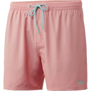 image:imageHUK Womens Volley 55 Short  Elastic Waist QuickDry Swim ShortsDesert Flower