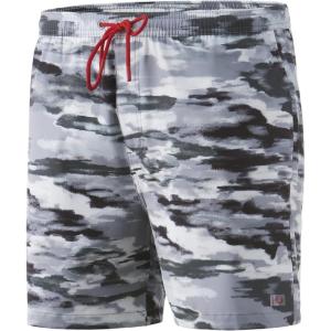 image:imageHUK Womens Volley 55 Short  Elastic Waist QuickDry Swim ShortsEdisto  Overcast Grey