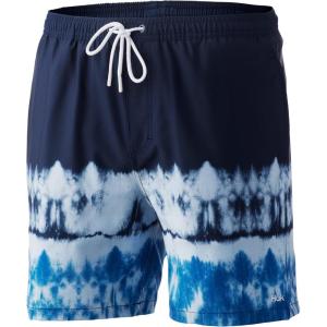 image:imageHUK Womens Volley 55 Short  Elastic Waist QuickDry Swim ShortsSalt Dye  Deep Ocean Blue