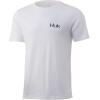 image:imageHUK Kids Performance Fishing Logo Tee Short Sleeve TShirt for KidsBleeding Blue  Coastal Sky Heather