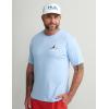 image:imageHUK Kids Performance Fishing Logo Tee Short Sleeve TShirt for KidsFish Flag  Marolina Blue
