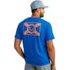 image:imageHUK Kids Performance Fishing Logo Tee Short Sleeve TShirt for KidsFlo State  Ocean Blue