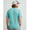 image:imageHUK Kids Performance Fishing Logo Tee Short Sleeve TShirt for KidsHuk Stacked Logo  Marine Blue