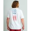 image:imageHUK Kids Performance Fishing Logo Tee Short Sleeve TShirt for KidsHuk and Lures  White