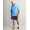 image:imageHUK Kids Performance Fishing Logo Tee Short Sleeve TShirt for KidsKc Americana  Marolina Blue