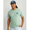 image:imageHUK Kids Performance Fishing Logo Tee Short Sleeve TShirt for KidsLowcountry  Fog Green