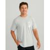 image:imageHUK Kids Performance Fishing Logo Tee Short Sleeve TShirt for KidsRacer  Harbor Mist