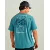 image:imageHUK Kids Performance Fishing Logo Tee Short Sleeve TShirt for KidsSail Away  Storm Blue