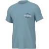 image:imageHUK Kids Performance Fishing Logo Tee Short Sleeve TShirt for KidsShore Lunch  Crystal Blue