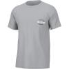image:imageHUK Kids Performance Fishing Logo Tee Short Sleeve TShirt for KidsShore Lunch  Harbor Mist
