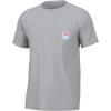 image:imageHUK Kids Performance Fishing Logo Tee Short Sleeve TShirt for KidsSun and Surf  Harbor Mist