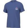 image:imageHUK Kids Performance Fishing Logo Tee Short Sleeve TShirt for KidsSun and Surf  Wedgewood