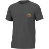 image:imageHUK Kids Performance Fishing Logo Tee Short Sleeve TShirt for KidsSword Playa  Volcanic Ash