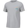 image:imageHUK Kids Performance Fishing Logo Tee Short Sleeve TShirt for KidsTiki Border  Harbor Mist