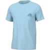 image:imageHUK Kids Performance Fishing Logo Tee Short Sleeve TShirt for KidsTuna Skull  Crystal Blue