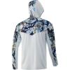 image:imageHUK Mens Icon X Camo Hoodie UPF 50 LongSleeve Fishing ShirtKryptek Obskura Signa