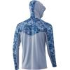 image:imageHUK Mens Icon X Camo Hoodie UPF 50 LongSleeve Fishing ShirtTide Change  Exuma
