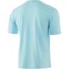image:imageHUK Mens Performance Fishing Logo Tee Short Sleeve QuickDryBlue Rad Heather