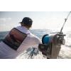 image:imageHuk Mens Pursuit Hogzilla  Long Sleeve Performance Fishing Shirt with 30 UPF Sun Protection Seashell Pink SmallCaribbean Missile  White