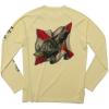 image:imageHuk Mens Pursuit Hogzilla  Long Sleeve Performance Fishing Shirt with 30 UPF Sun Protection Seashell Pink SmallDoubled Up  French Vanilla