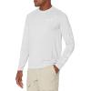 image:imageHuk Mens Pursuit Hogzilla  Long Sleeve Performance Fishing Shirt with 30 UPF Sun Protection Seashell Pink SmallEarly Bird  Glacier