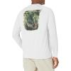 image:imageHuk Mens Pursuit Hogzilla  Long Sleeve Performance Fishing Shirt with 30 UPF Sun Protection Seashell Pink SmallEarly Bird  Glacier