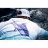 image:imageHuk Mens Pursuit Hogzilla  Long Sleeve Performance Fishing Shirt with 30 UPF Sun Protection Seashell Pink SmallFish Fade  Hogs Back