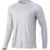 image:imageHuk Mens Pursuit Hogzilla  Long Sleeve Performance Fishing Shirt with 30 UPF Sun Protection Seashell Pink SmallHuk  Rope  Oyster