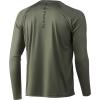 image:imageHuk Mens Pursuit Hogzilla  Long Sleeve Performance Fishing Shirt with 30 UPF Sun Protection Seashell Pink SmallHuk Reflection  Moss