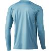 image:imageHuk Mens Pursuit Hogzilla  Long Sleeve Performance Fishing Shirt with 30 UPF Sun Protection Seashell Pink SmallHuk Work  Porcelain Blue