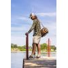 image:imageHuk Mens Pursuit Hogzilla  Long Sleeve Performance Fishing Shirt with 30 UPF Sun Protection Seashell Pink SmallMossy Oak Bottomland