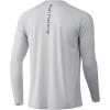 image:imageHuk Mens Pursuit Hogzilla  Long Sleeve Performance Fishing Shirt with 30 UPF Sun Protection Seashell Pink SmallOyster