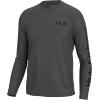 image:imageHuk Mens Pursuit Hogzilla  Long Sleeve Performance Fishing Shirt with 30 UPF Sun Protection Seashell Pink SmallRedfish  Volcanic Ash