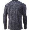 image:imageHuk Mens Pursuit Hogzilla  Long Sleeve Performance Fishing Shirt with 30 UPF Sun Protection Seashell Pink SmallRunning Lakes  Volcanic Ash