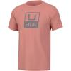 Huk Stacked Logo - Neon Orange