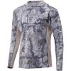 image:imageHUK Mens Icon X Camo Hoodie UPF 50 LongSleeve Fishing ShirtKryptek Obskura Driftwood