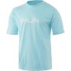 image:imageHUK Mens Performance Fishing Logo Tee Short Sleeve QuickDryBlue Rad Heather