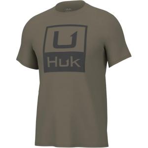 image:imageHUK Kids Performance Fishing Logo Tee Short Sleeve TShirt for KidsHuk Stacked Logo  Overland