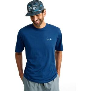 image:imageHUK Kids Performance Fishing Logo Tee Short Sleeve TShirt for KidsScouting Report  Set Sail