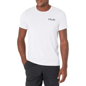 image:imageHUK Kids Performance Fishing Logo Tee Short Sleeve TShirt for KidsSea Truck Tee  White
