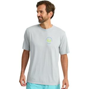 image:imageHUK Kids Performance Fishing Logo Tee Short Sleeve TShirt for KidsSunset Chop  Harbor Mist