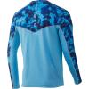 image:imageHUK Mens Icon X Camo Long Sleeve Performance Fishing ShirtSan Sal  Refraction
