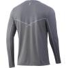 image:imageHUK Mens Icon X Pocket Shirt  LongSleeve Performance ShirtSharkskin