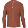image:imageHUK Mens Pursuit Vented Long Sleeve Fishing Shirt 30 UPFBaked Clay
