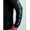 image:imageHUK Mens Pursuit Vented Long Sleeve Fishing Shirt 30 UPFBlack
