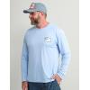image:imageHUK Mens Pursuit Vented Long Sleeve Fishing Shirt 30 UPFHuk  Bars  Windsurfer